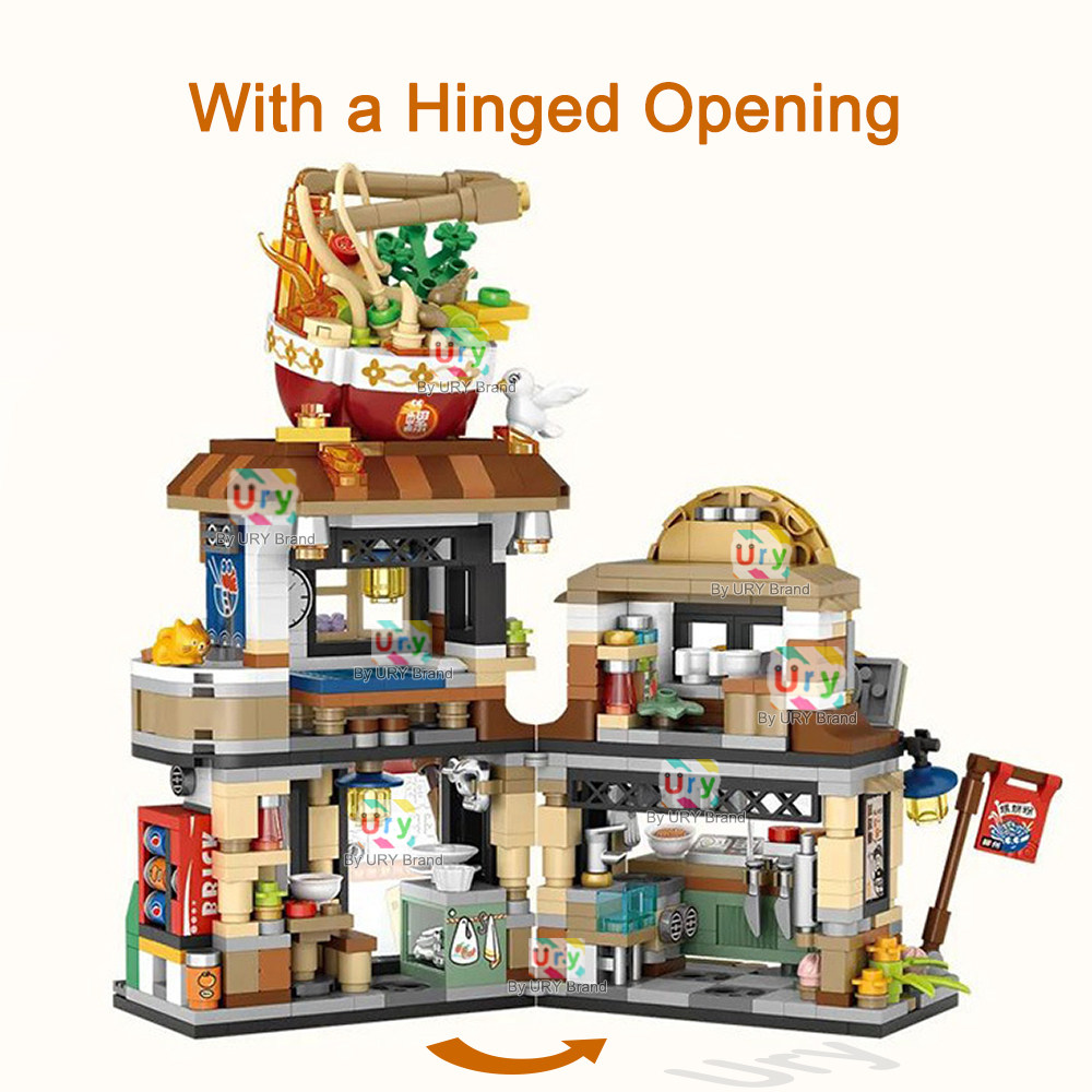 Mini City Japanese Street View - Lego Set City review and price