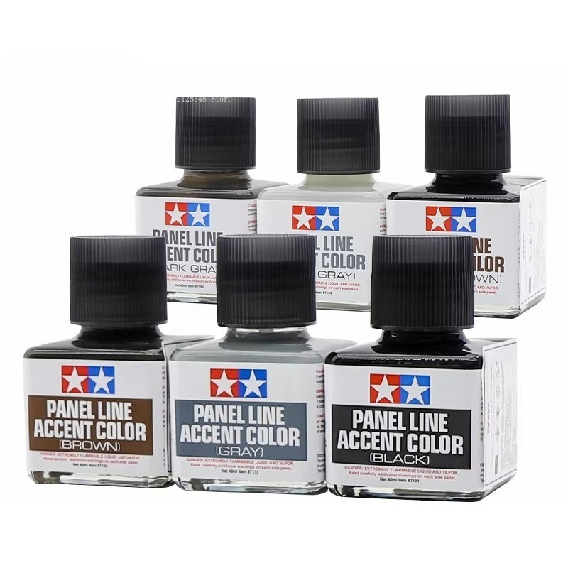 Panel Line Accent Color 40ml E - Tamiya Model Paint Set review and price
