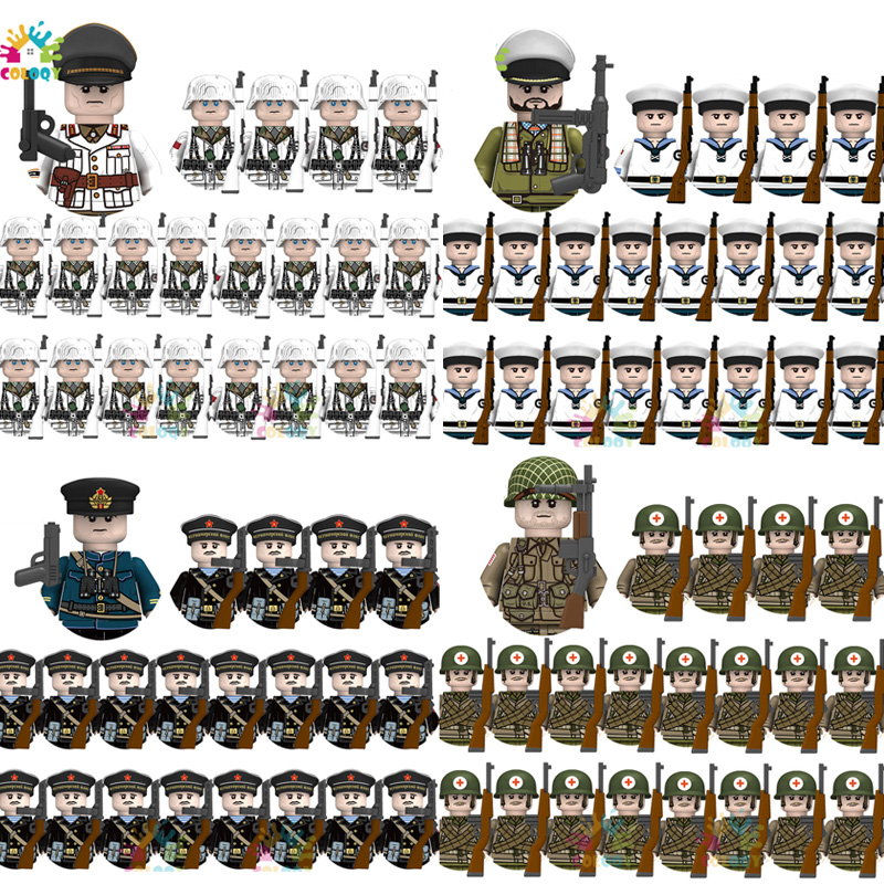 Kids Toys 21pcs/lot WW2 N001-N - Lego Minifigure Holder review and price