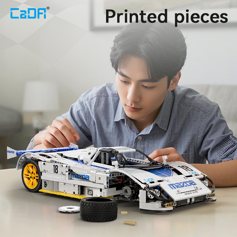 CaDA 1:10 Mazda 787B Technical - Lego Set City review and price