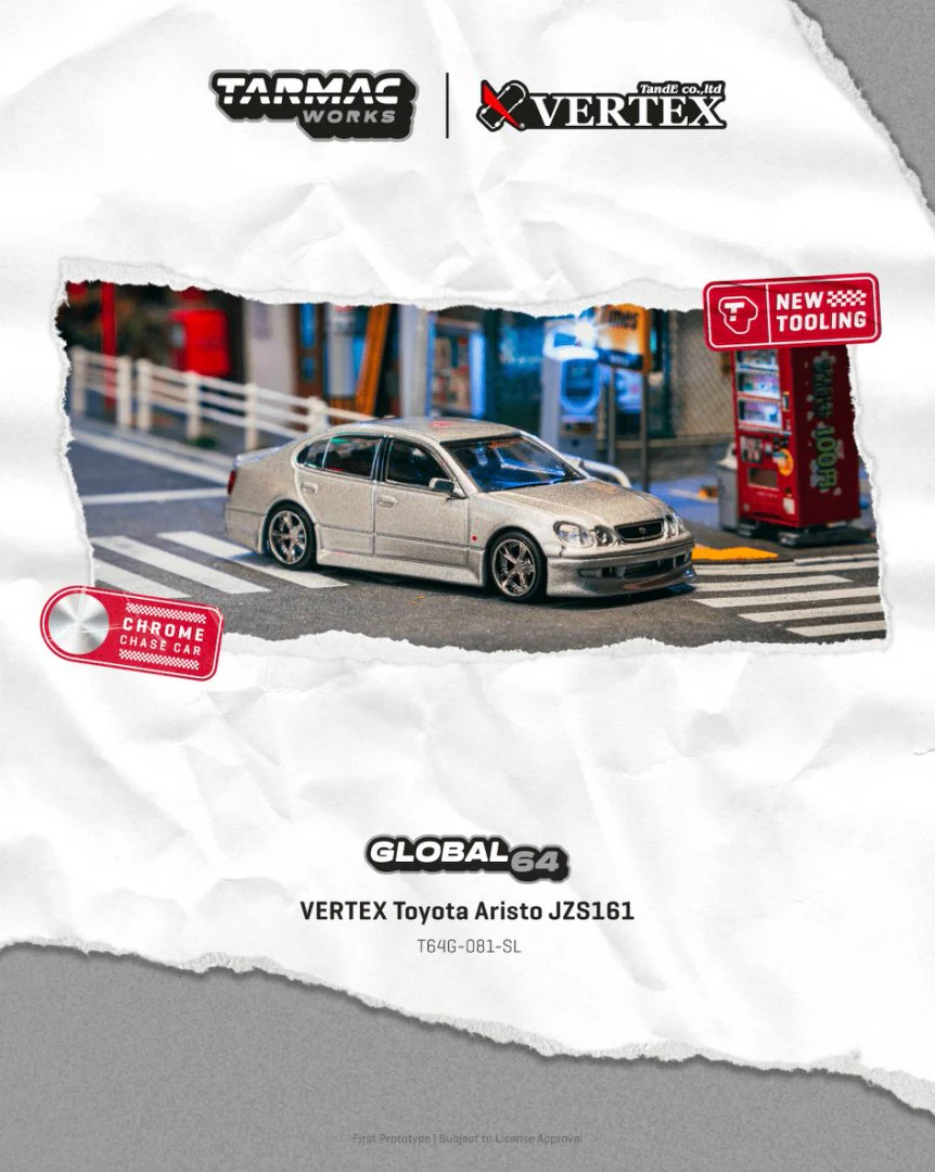 Tarmac Works 1:64 VERTEX Toyot - Die Cast Car 1 64 review and price