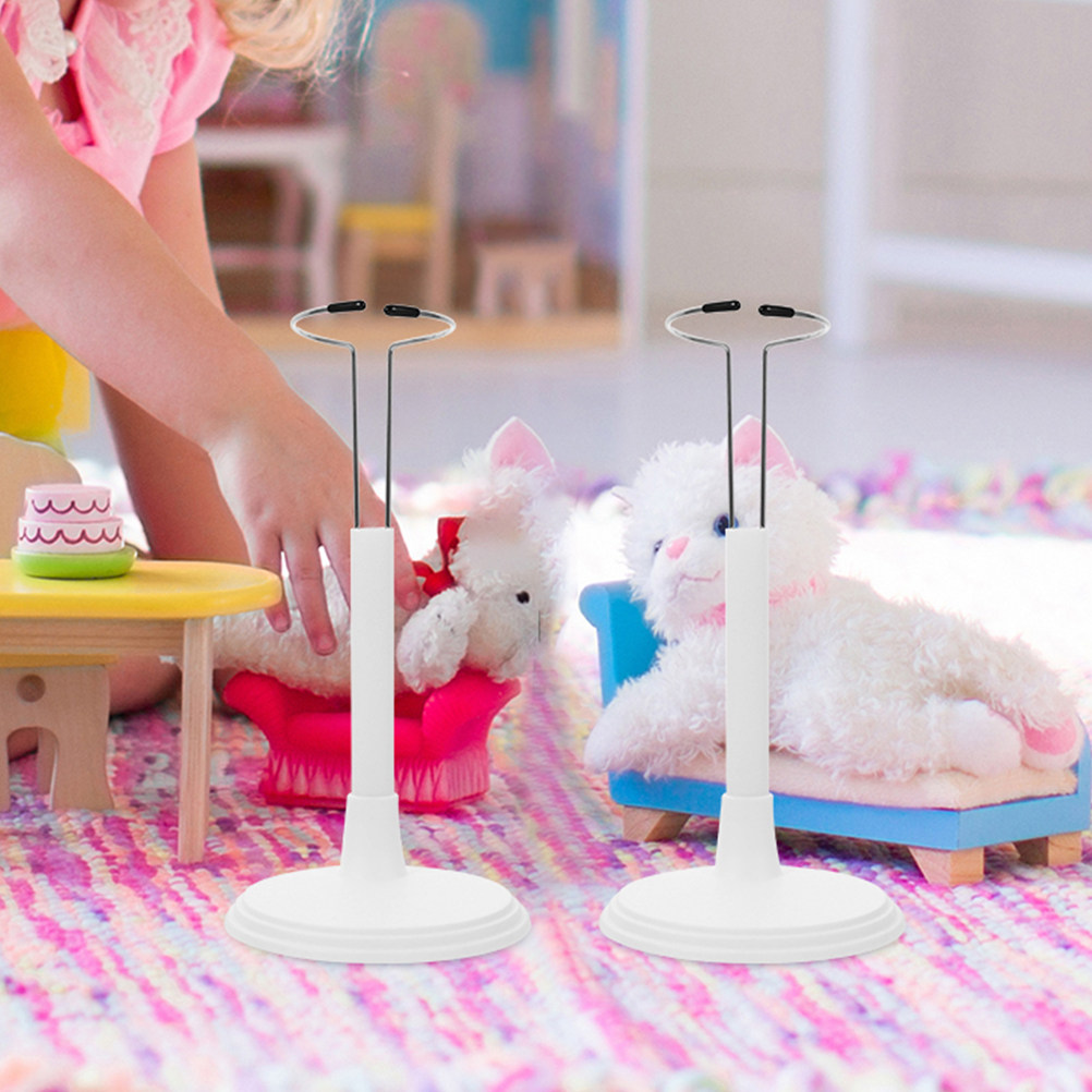 3Pcs White Adjustable Support  - Action Figure Stand review and price