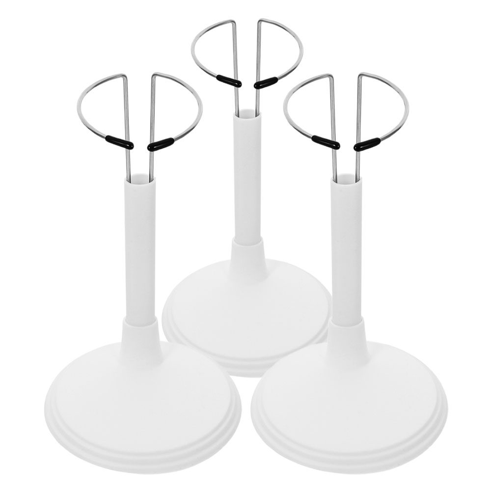 3Pcs White Adjustable Support  - Action Figure Stand review and price