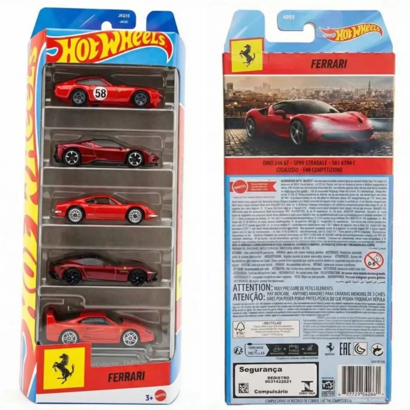 New 5PCS Hot Wheels Ferrari Se - Hot Wheels Car Track Sets review and price