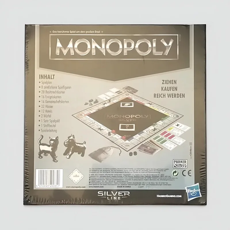 Hasbro Monopoly Figure Silvery - Hasbro Game Monopoly review and price