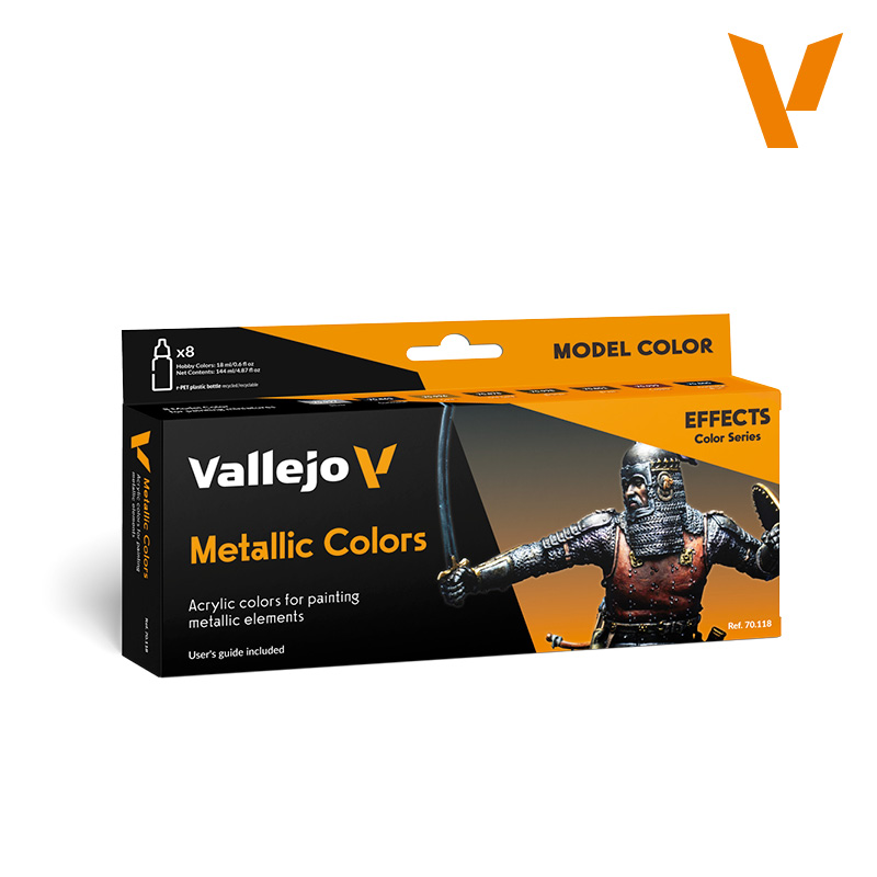 Vallejo 70118 Metallic Color E - Tamiya Model Paint Set review and price