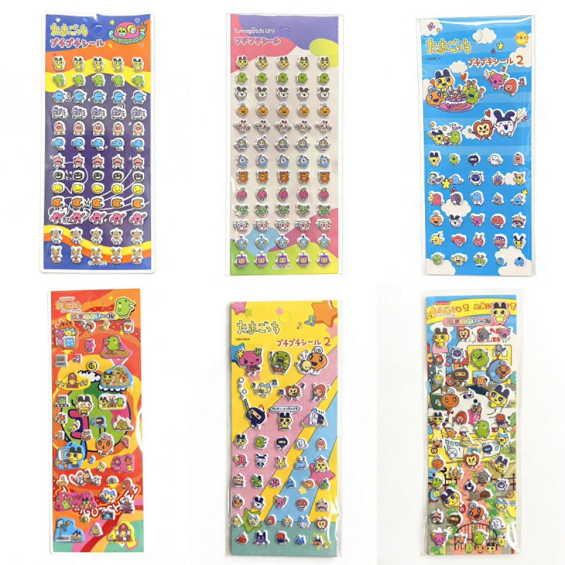 6Pcs Tamagotchi Cartoon Bubble - Bandai Model Tamagotchi review and price