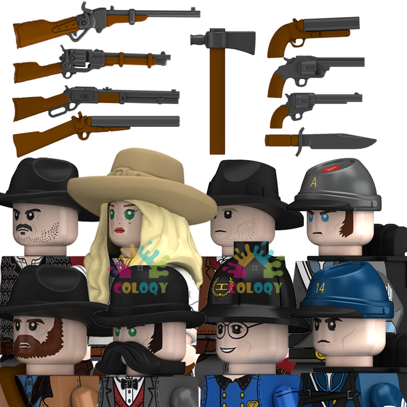 Kids Toys Cowboy Building Bloc - Lego Minifigure Holder review and price
