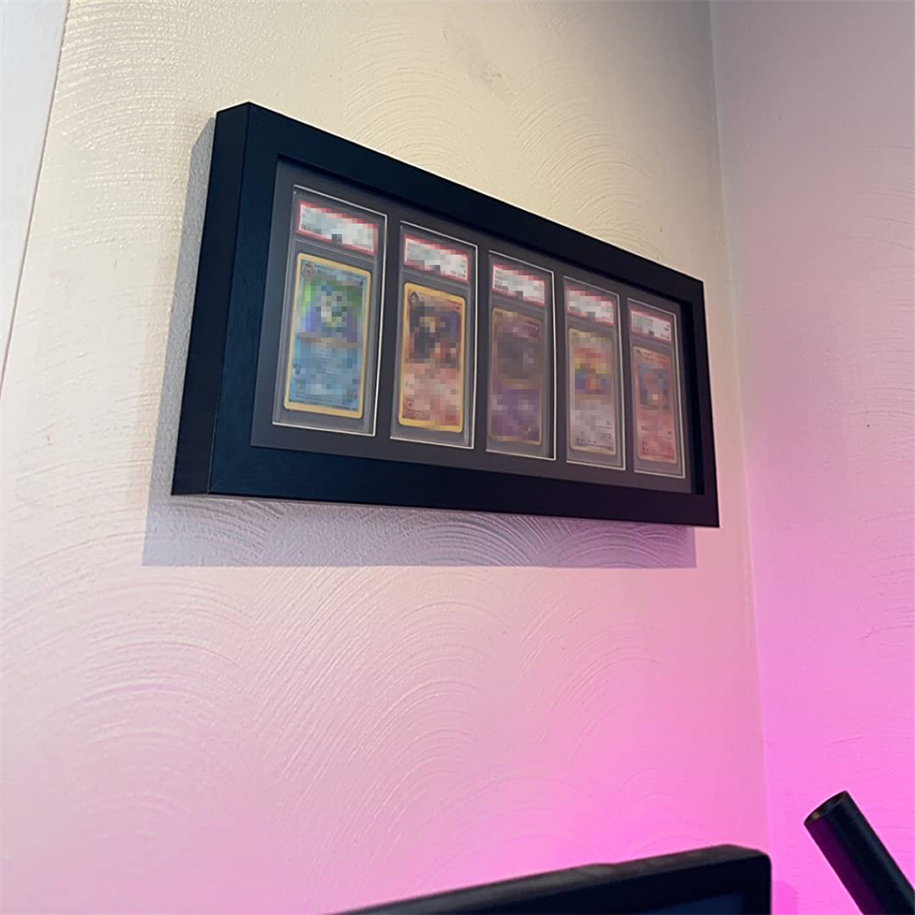 3-9 Grids Wooden Graded Sports - Graded Card Display review and price
