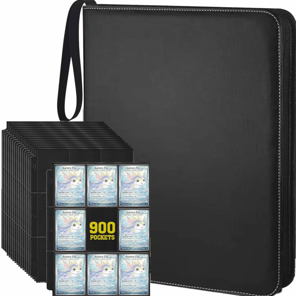 900 Pockets Card Binder Album  - Pokemon Binder Card review and price