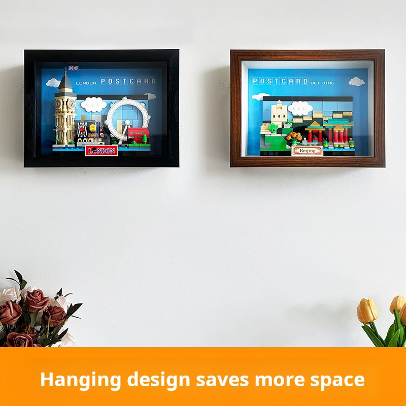 Dustproof Display Photo Frame  - Lego Set City review and price
