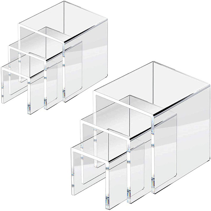 6pcs/Set Acrylic Display Stand - Display Risers Set review and price