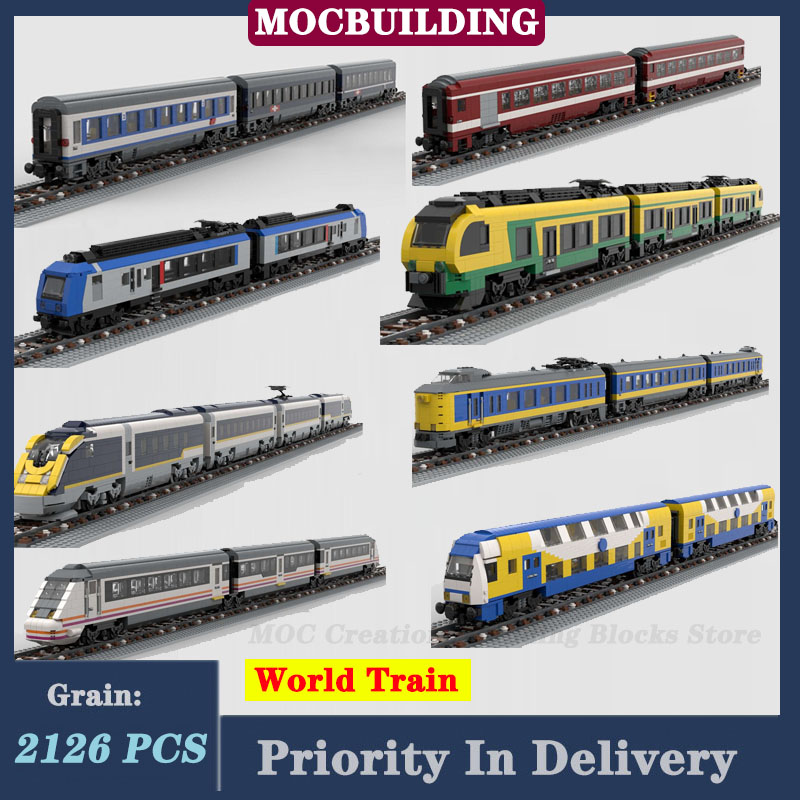 MOC City 220 Class Diesel Trai - Lego Set City review and price