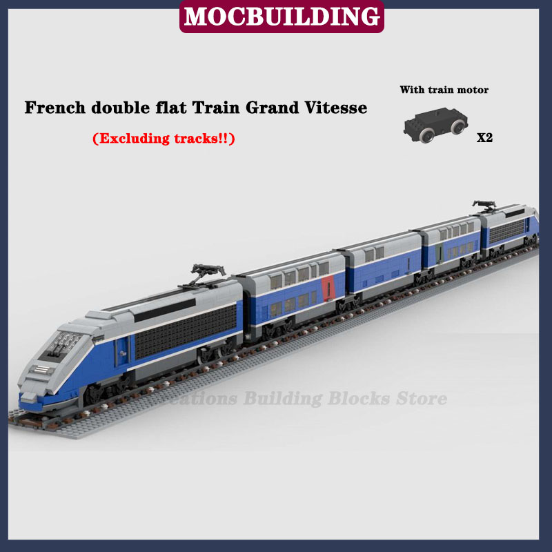 MOC City 220 Class Diesel Trai - Lego Set City review and price